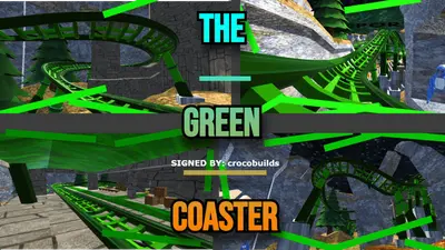 🎢 The Green Coaster ----- A rollercoaster 🎢 for Gorilla Tag — Download & Install Guide Gorilla Tag mod cover preview