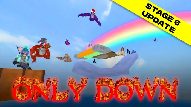 Only Down [Rage Obby] for Gorilla Tag — Download & Install Guide Gorilla Tag mod cover preview