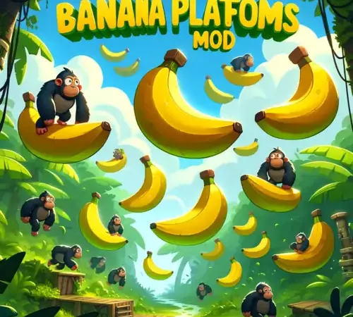 Banana Platforms Mod for Gorilla Tag — Download & Install Guide Gorilla Tag mod cover preview