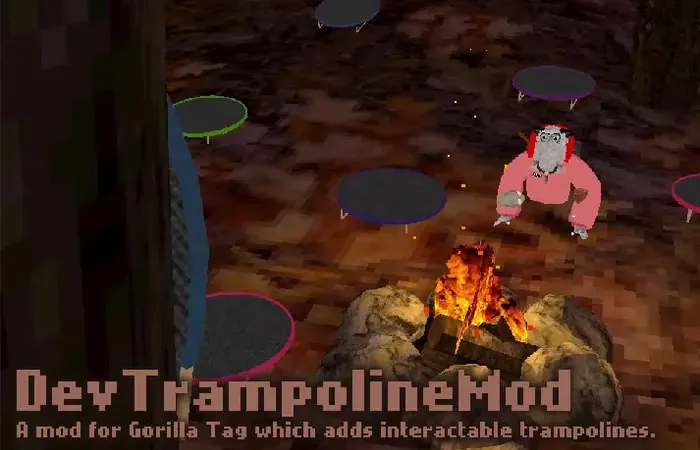 DevTrampoline Mod for Gorilla Tag — Download & Install Guide Gorilla Tag mod cover preview